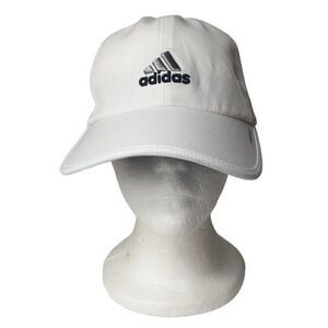 Adidas Women's White Baseball Cap AEROREADY Adjustable Cap NEW